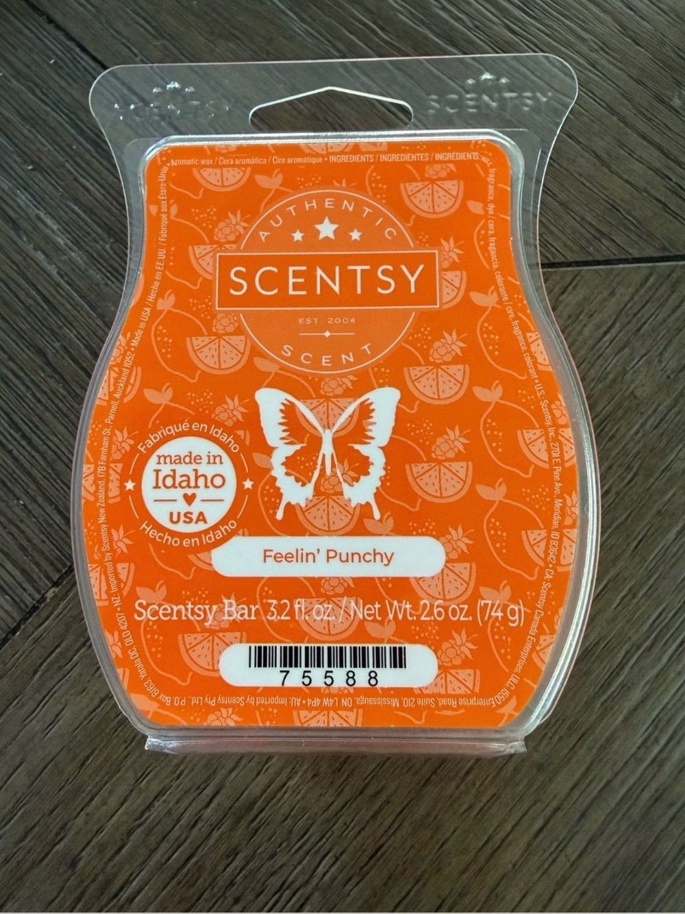 Scentsy Feelin’ Punchy Wax Bar